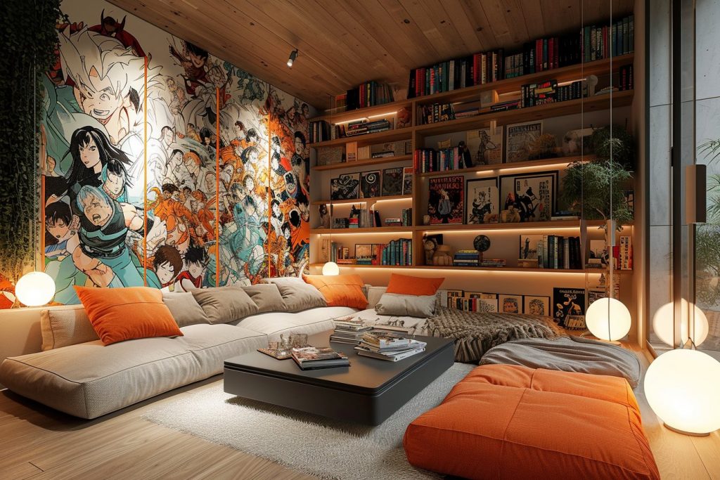 Idées déco manga : transformez votre intérieur en univers geek