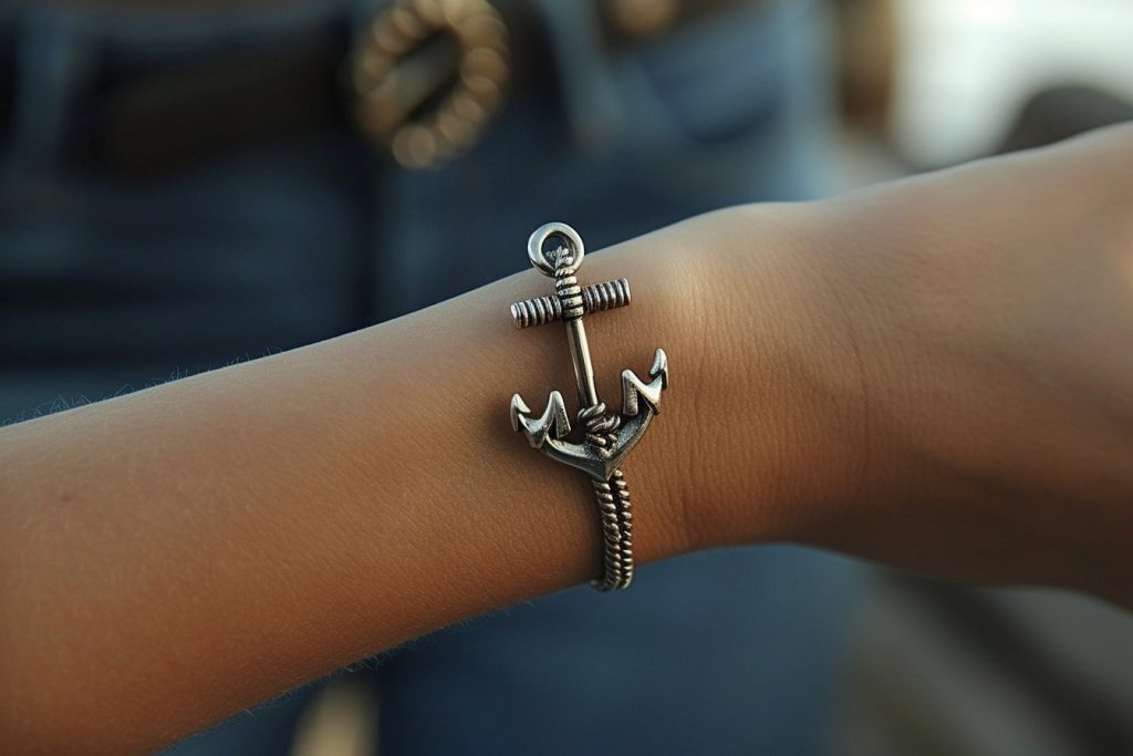 Intégration réussie d&rsquo;un bracelet ancre marine dans votre style