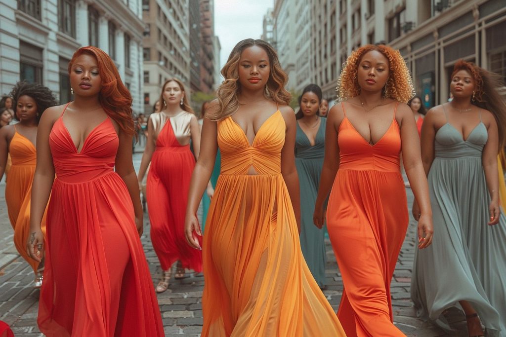 Tendances 2024 : robes longues grande taille pour toutes les occasions