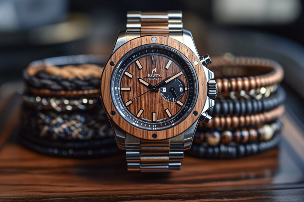 Comment associer une montre en bois avec vos bracelets pour un look élégant