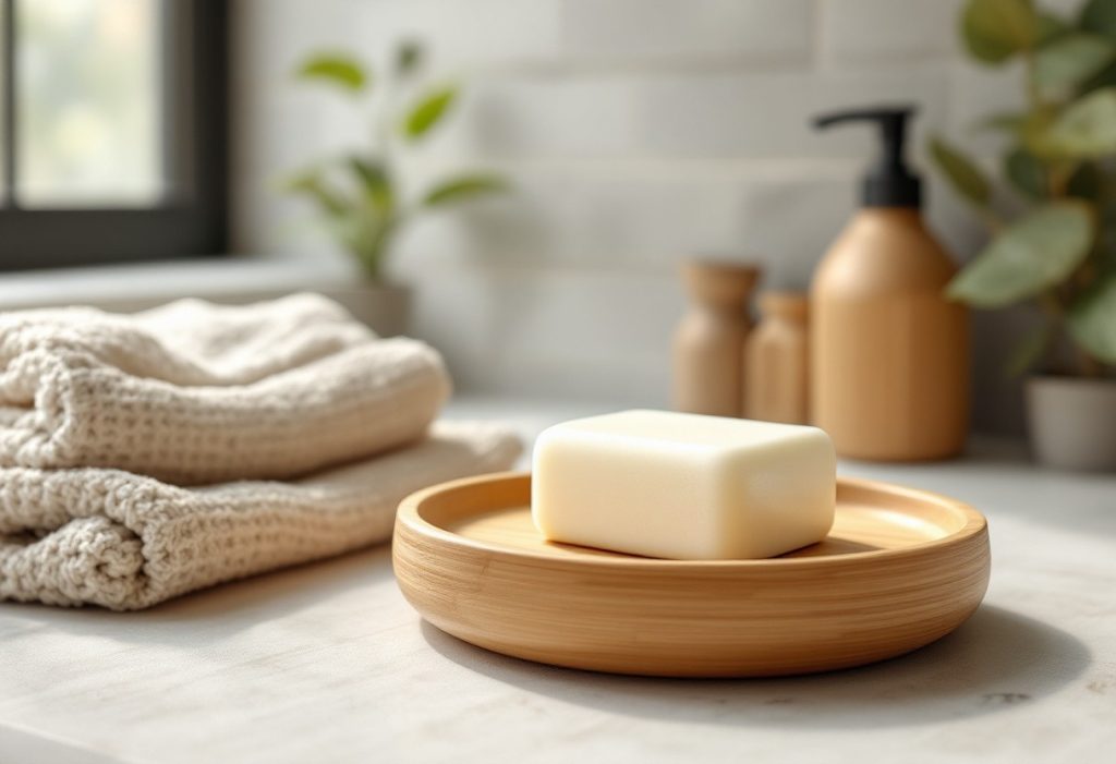 Porte-savon en bambou : Optez pour une salle de bain zen et éco-responsable