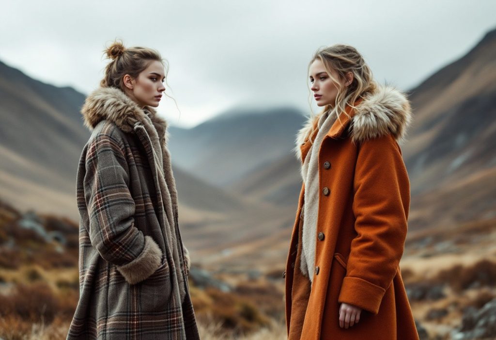 Défilés et highlands : le manteau écossais revu par les créateurs contemporains