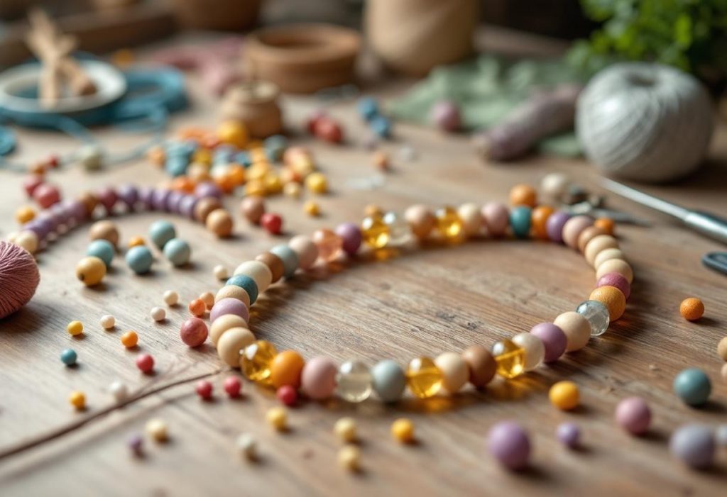 Fabriquer un collier perlé : idées et matériel