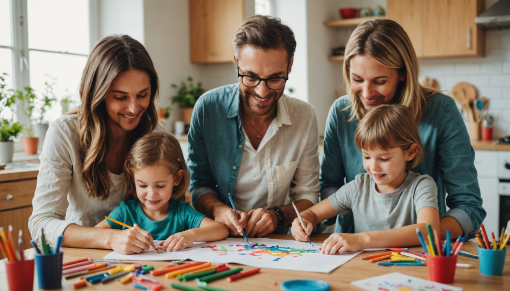 idvram : découvrez comment stimuler la créativité en famille grâce à des activités ludiques avec vos enfants