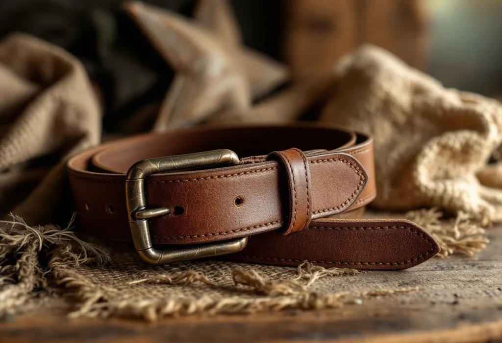 Textures far west : comment les ceintures western inspirent les matières d’un salon authentique