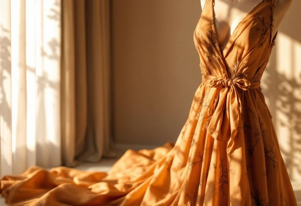 Osez la robe terracotta pour le nouvel an : une touche d’élégance et de modernité