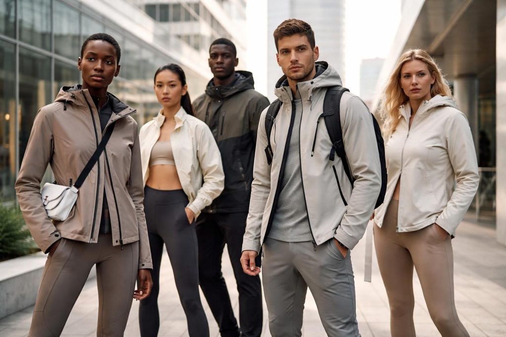 Collections sportswear et vêtements techniques créés par des designers français innovants