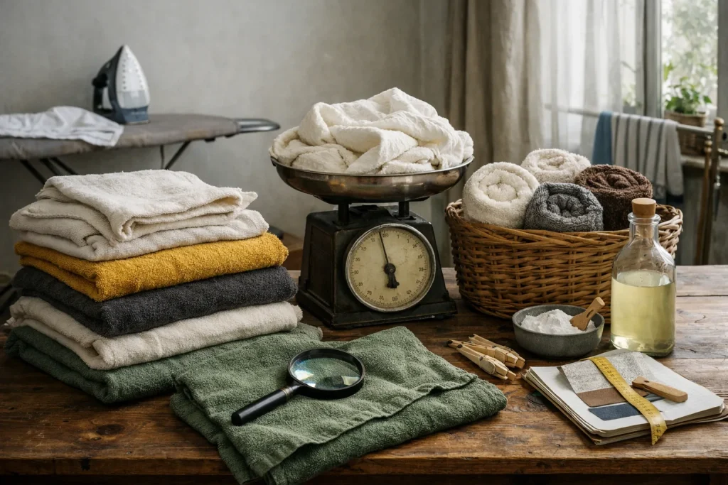 Linge de maison : matières, grammage et durée de vie réelle